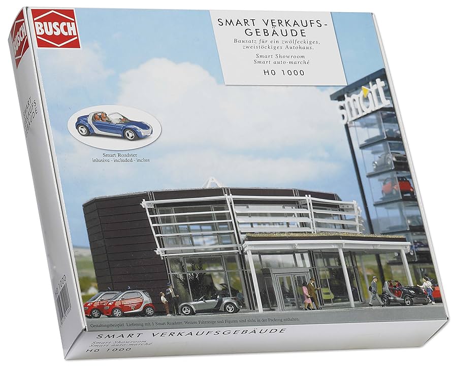 Busch 1000 H0 Smart Verkaufsgebäude: Amazon.de: Spielzeug